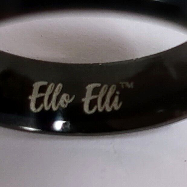 Ello Elli Acrylic Mood Ring Changes Colors When Worn – Size 8