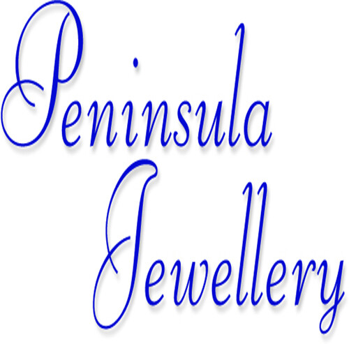 9ct White Gold Black CZ Pendant small necklace with chain Gift Boxed Made in UK