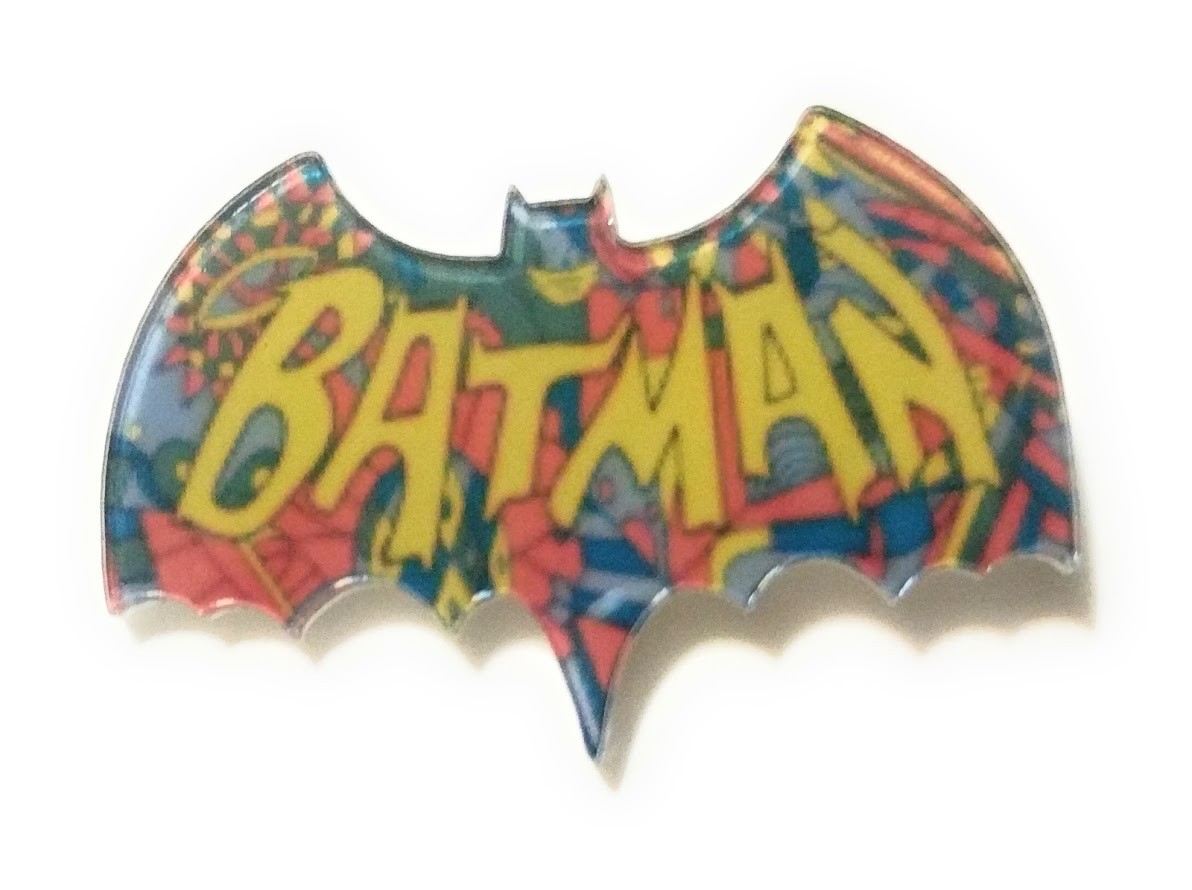 1960s Classic Batman Acrylic Pin Badge – Cosplay Retro adam west collectible USA