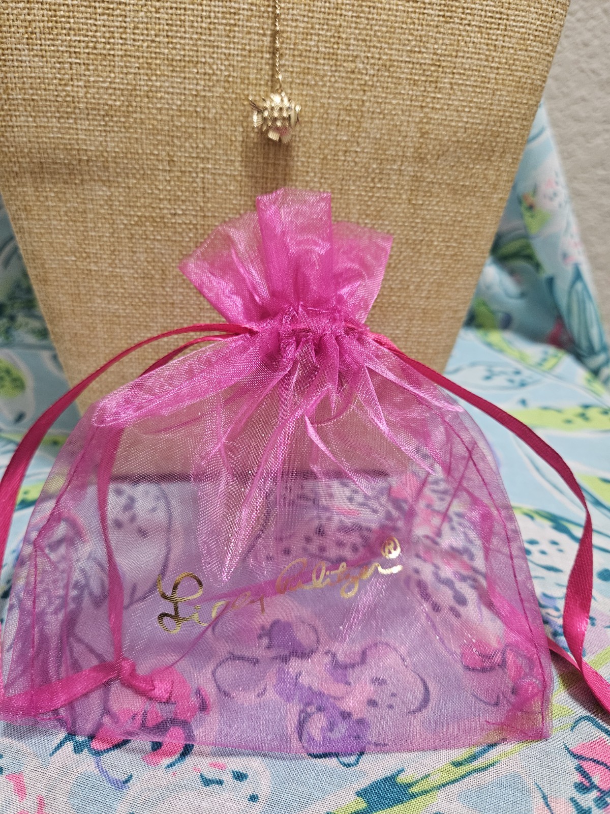 Lilly Pulitzer Gold Starfish Tiered Necklace NWT $78
