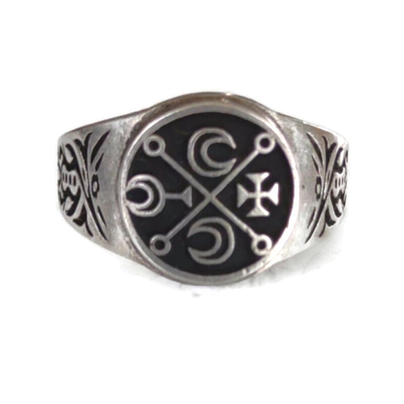 #69 Decarabia Sigil Ring King Solomon Goetia 72 Demons + Optional pendant