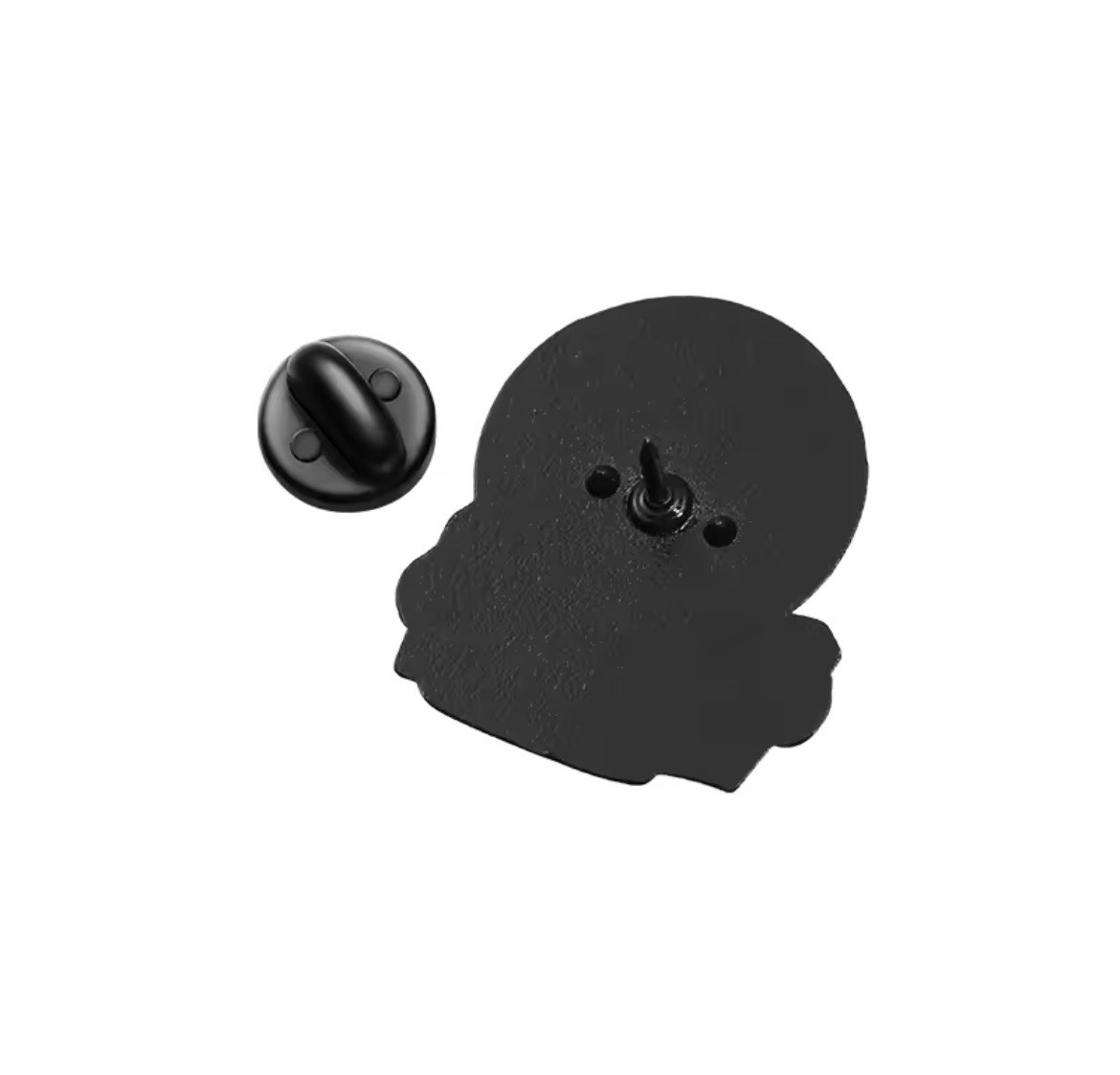 Learn To Live Boy Style 1pc Rubber Back Reading Learn To Live Pin FREE SHIPPING