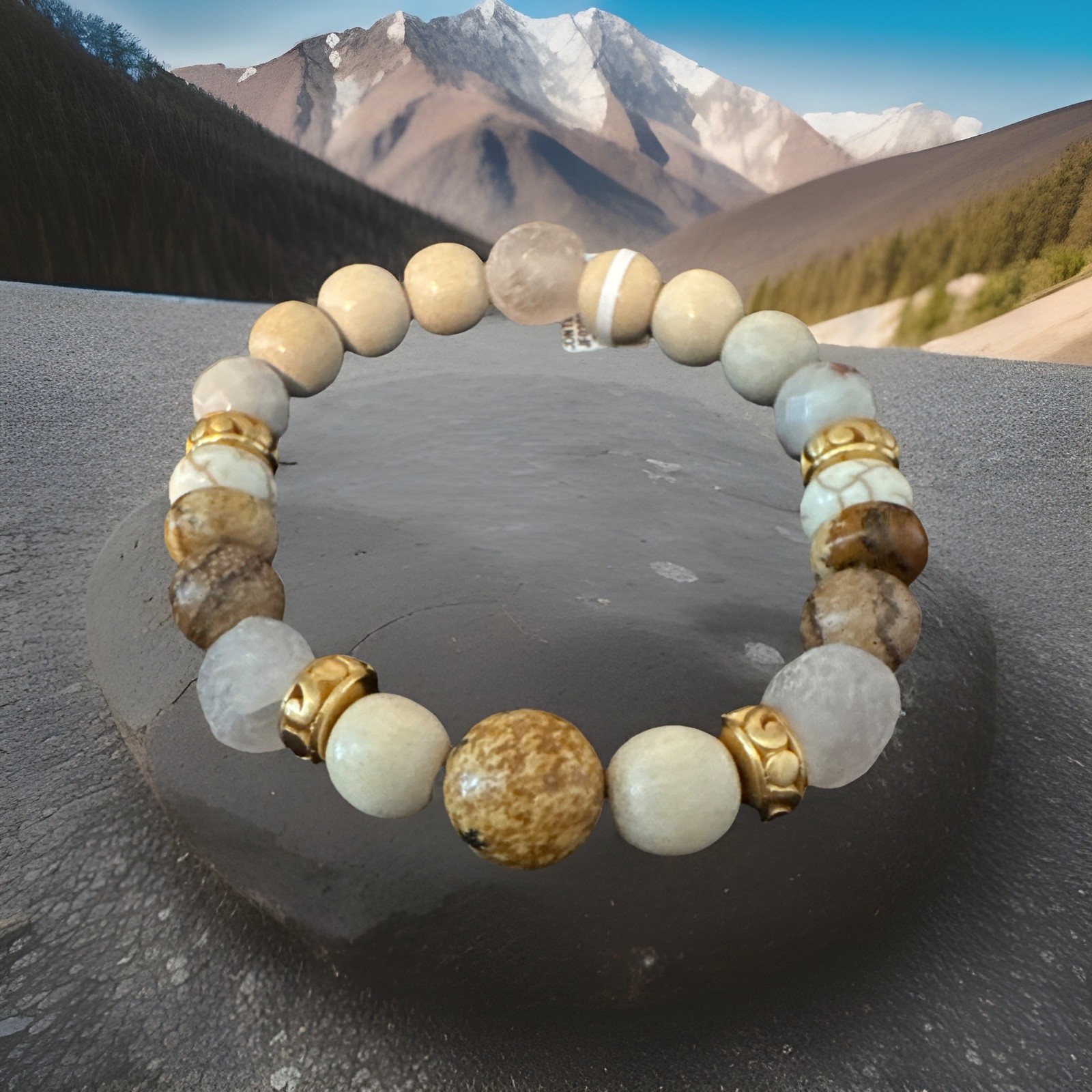 Brighton Contempo PLAYA ROSA Stretch Bracelet JF0202 List $88 NWT