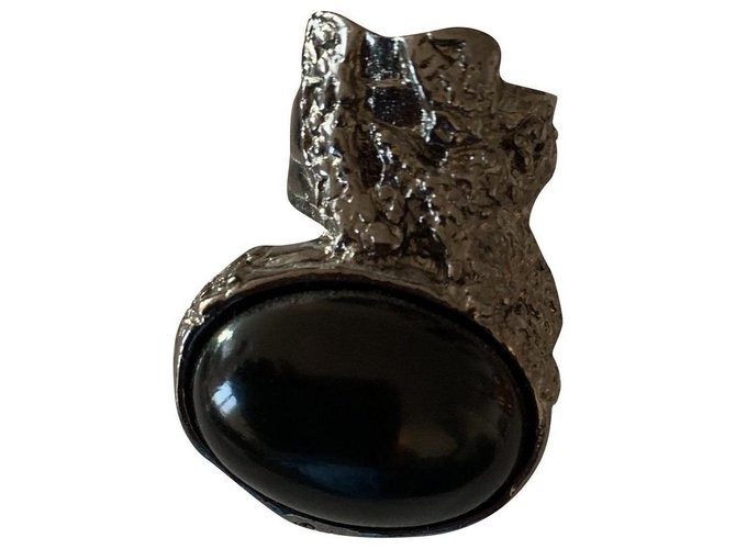 Yves Saint Laurent YSL Arty Ring size 6 Magenta