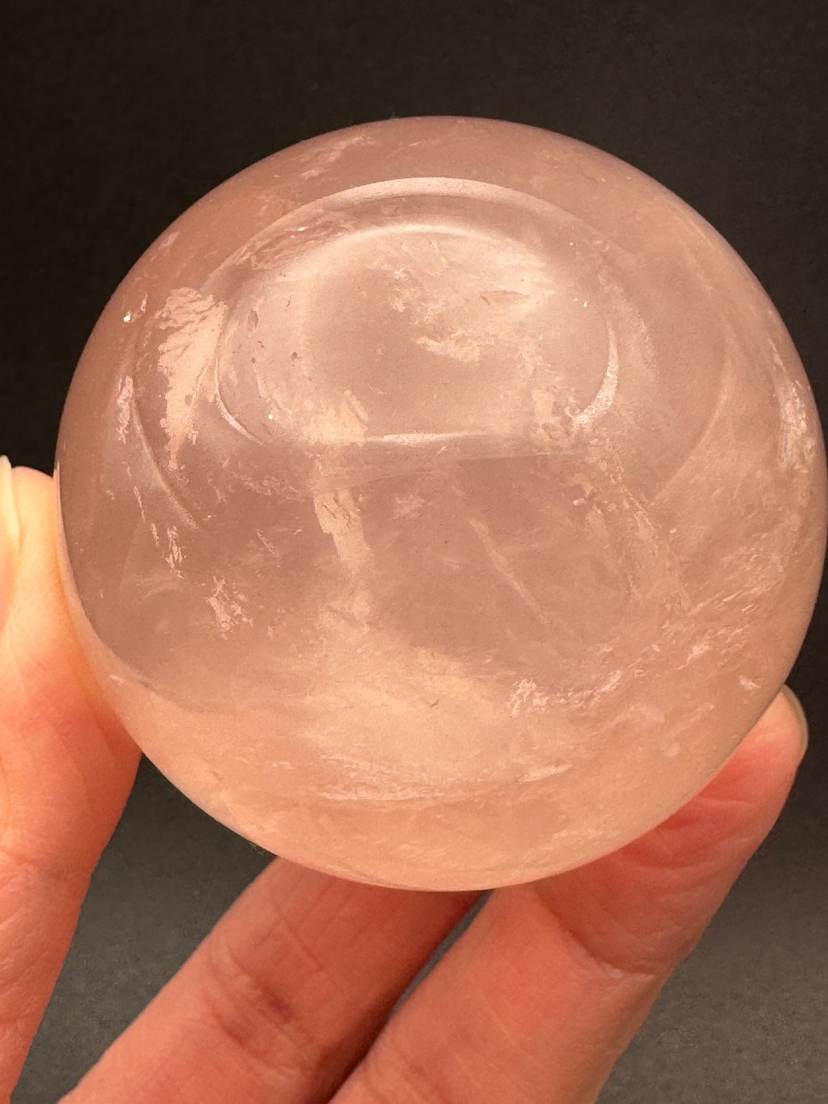 Handcrafted Natural Citrine Crystal Sphere for Prosperity