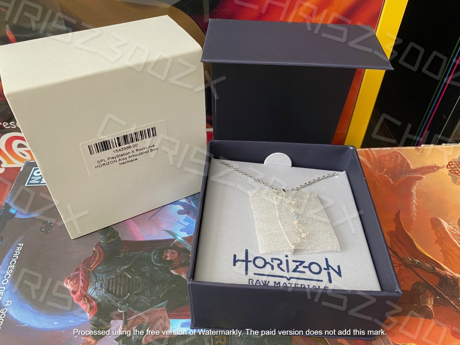 Horizon Zero Dawn Forbidden West Aloy Hunter Bow Necklace Charm Pendant Rocklove