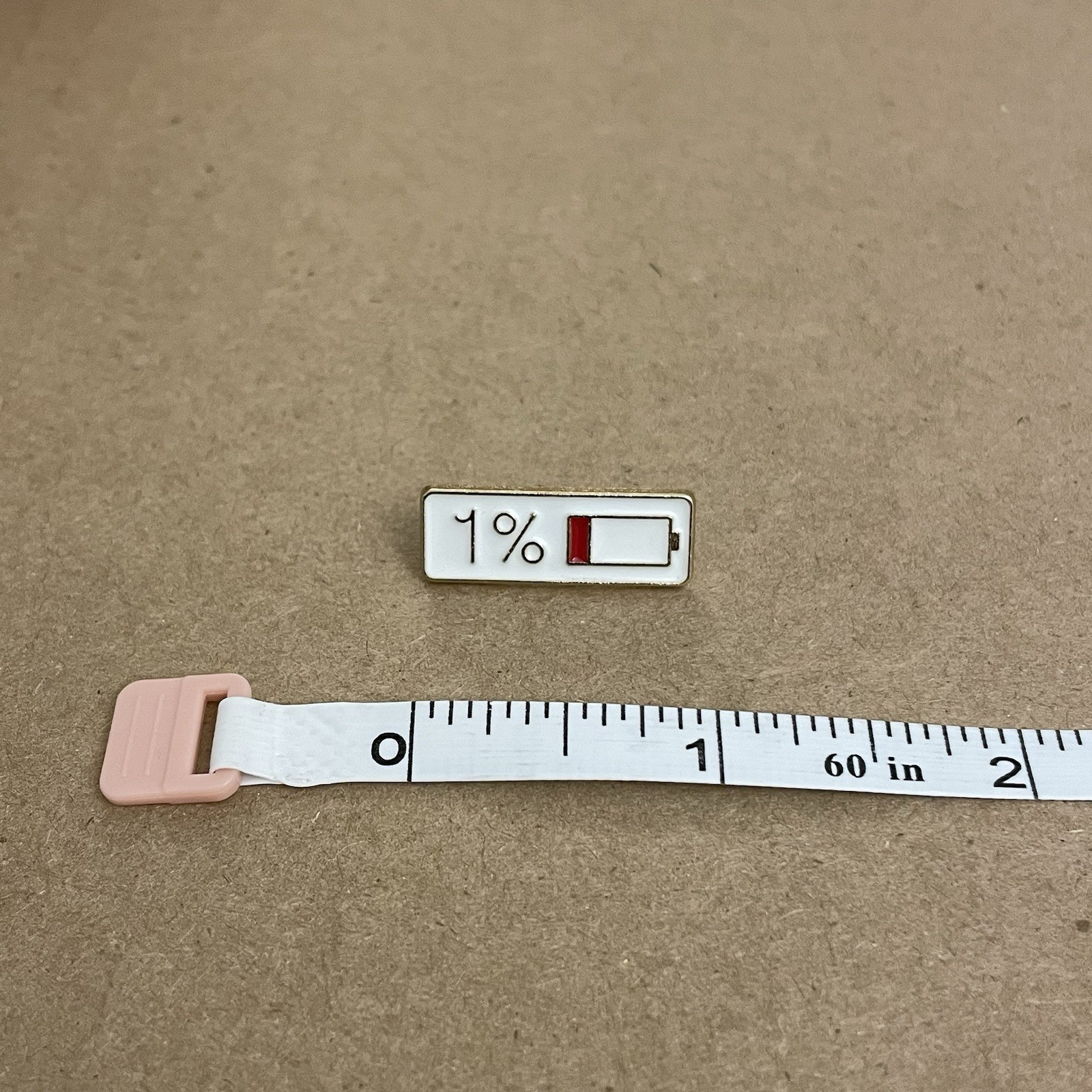Pin – Battery – 1% – Tired – Fatigue