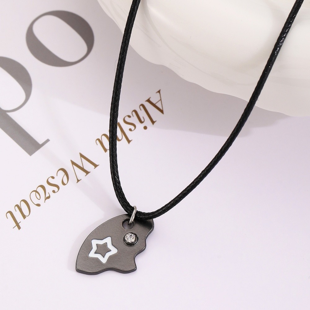 3 Pcs/set New Sun Moon Star Pendant Necklace for Women’s Best Friends Forever Fr