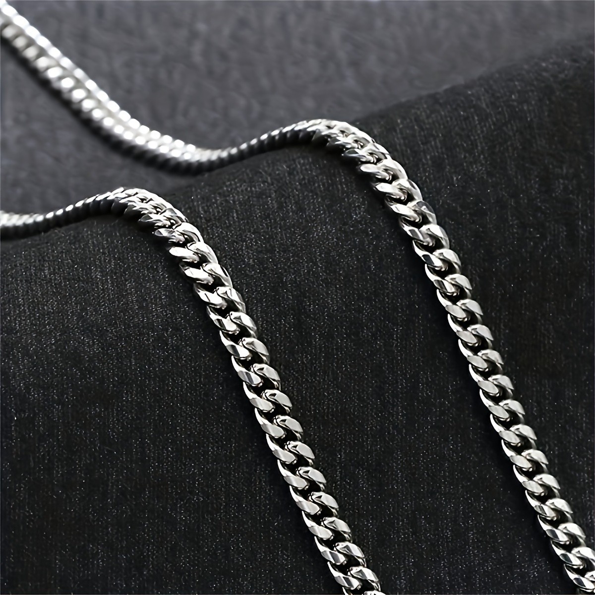 For My Son Cuban Chain Necklace From Family Friend, Birthday Graduation Gift Set