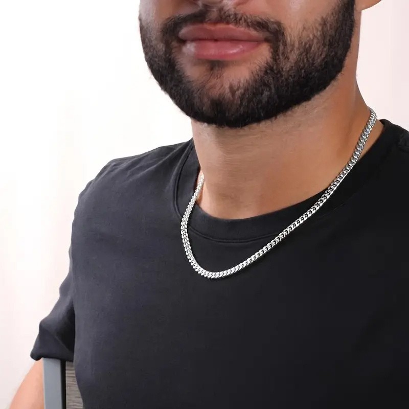 For My Son Cuban Chain Necklace From Family Friend, Birthday Graduation Gift Set