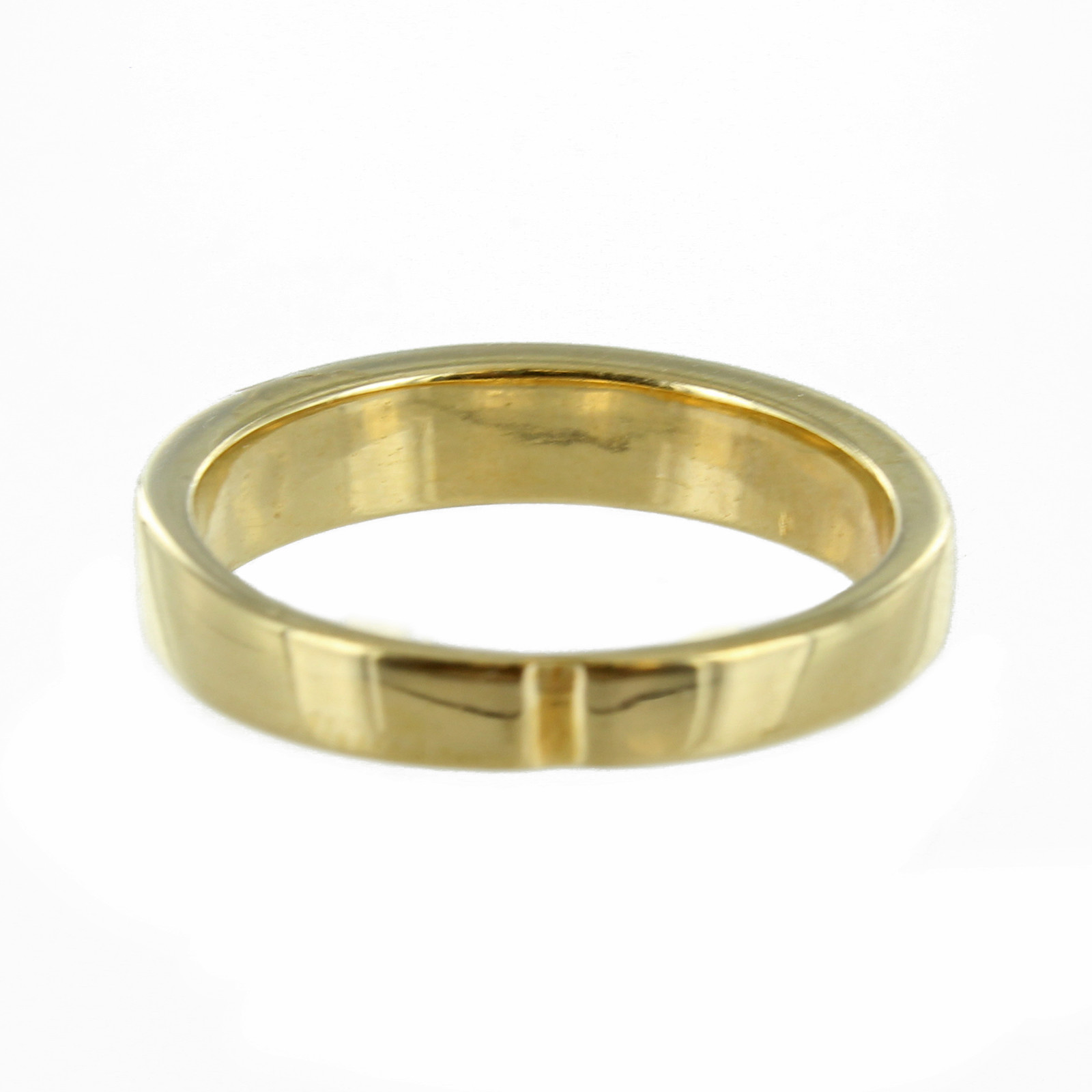 18k Gold Electroplated In Laid Cubic Zirconia Anniversary Ring Sizes 5,6,7,8,9