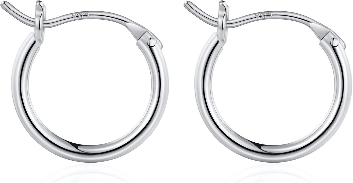 Lightweight Hypoallergenic Gold Plated Hoops – Perfect Gift Earrings for Women