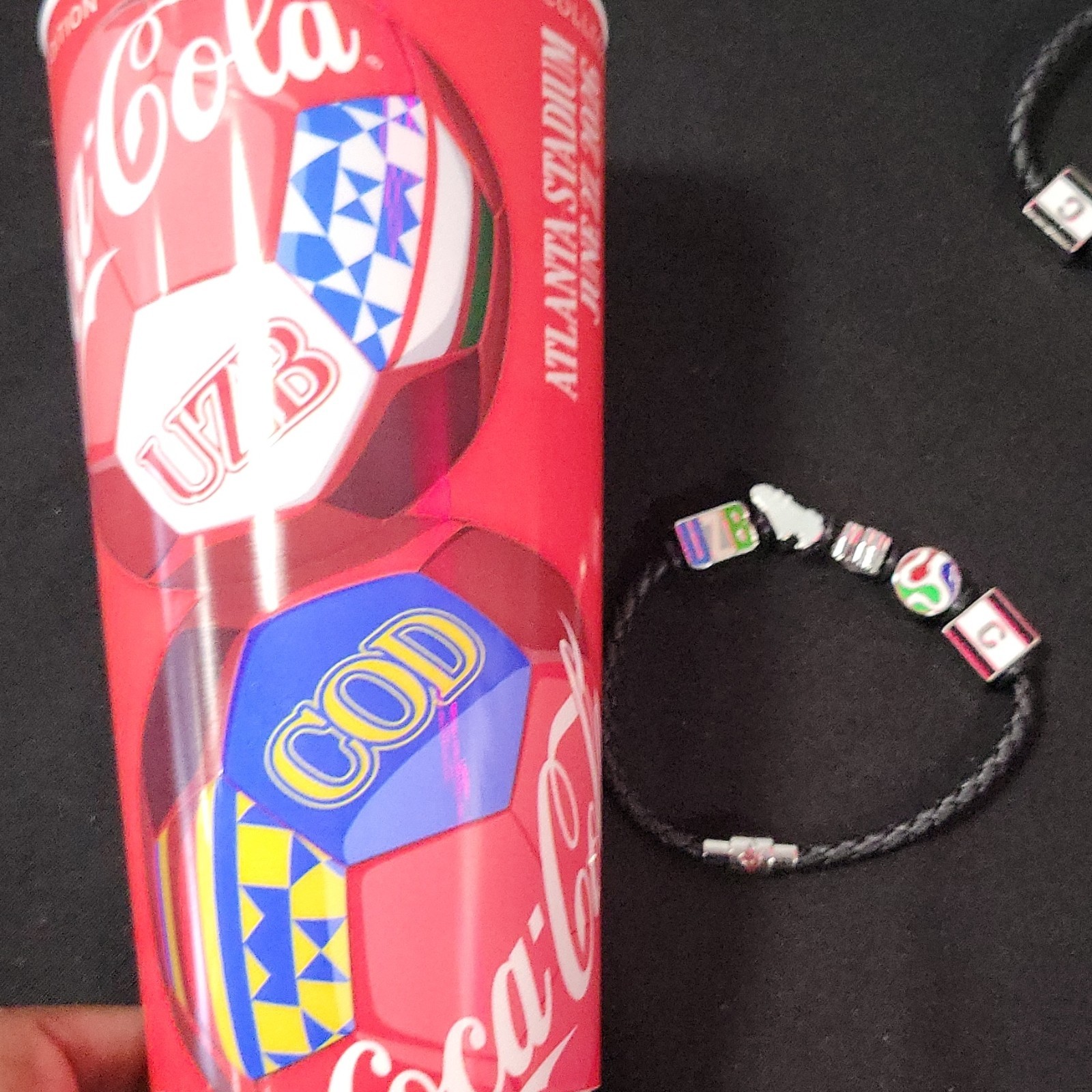 Uzbekistan FIFA WORLD CUP 26 CHARM BRACELET & COLLECTORS CUP BUNDLE