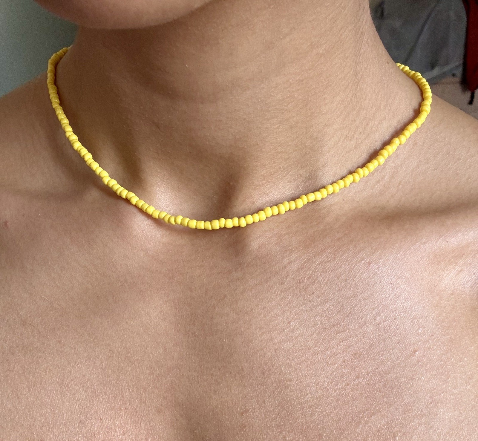 Stunning summer holiday vibe beaded necklace