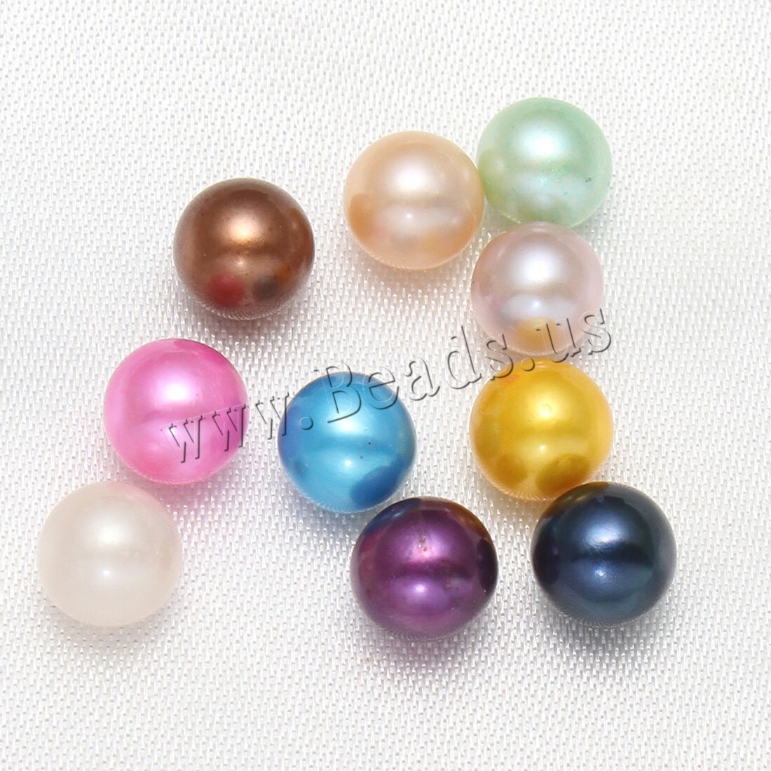 10x Bulk Natural Freshwater Akoya Pearl Oysters Real Pearl Bulk w/ Large Pearls