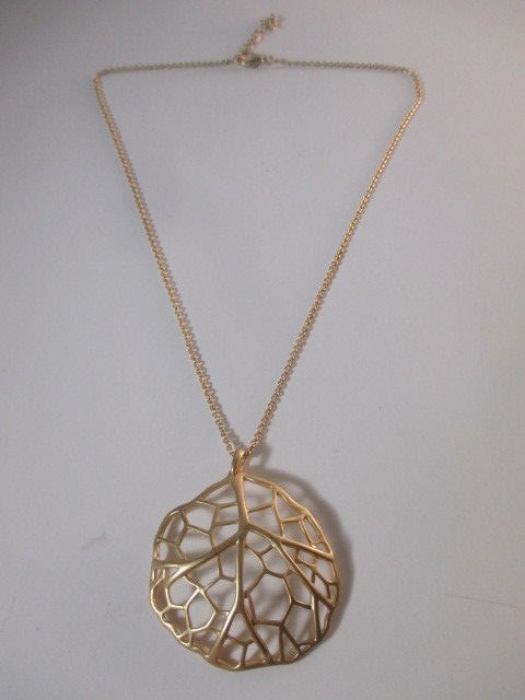 Banana Republic Women’s Gold Branch Bubble Pendant Necklace NWT 45