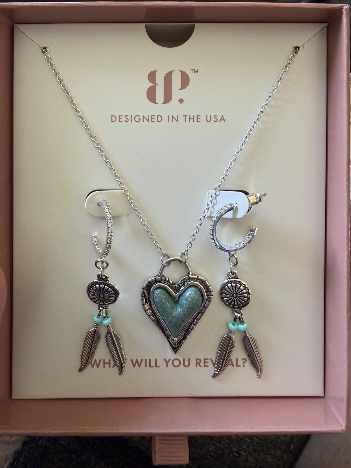Simply Set Bp Necklace And Earrings – Custom Jewelry Set