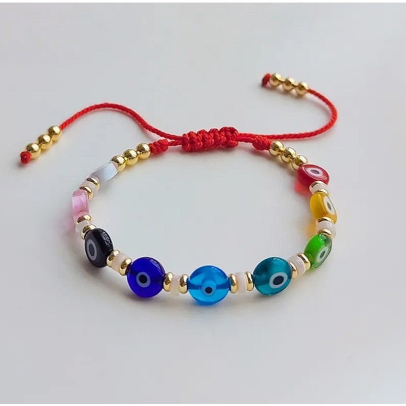 Set of Four Style knitting Rope Clay Knitting Women’s Bracelets. Adjustable