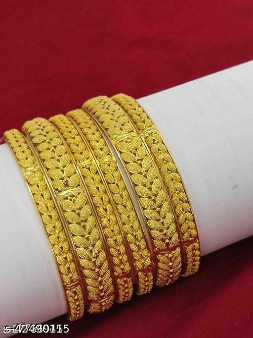 Indian Gold Plated Fashion Bangle Bracelets Bollywood Bridal Wedding Meena work