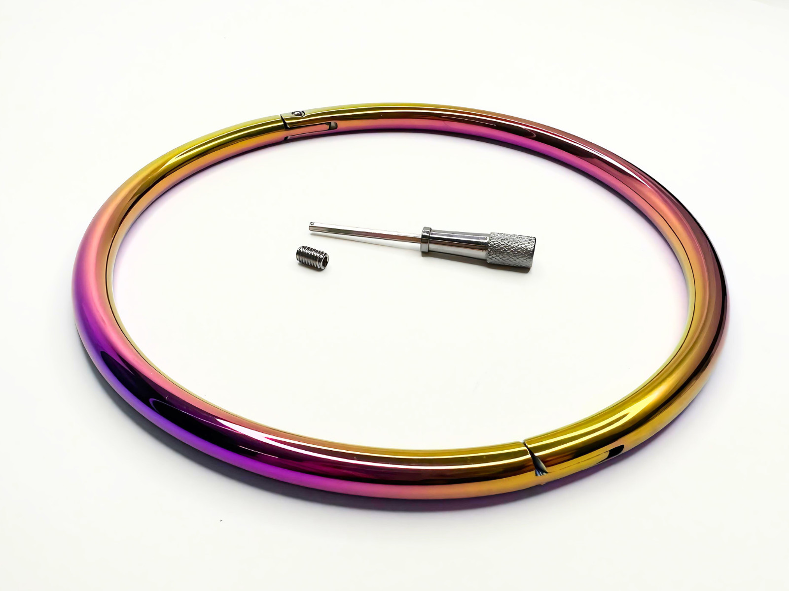 15″ Eternity Rainbow Radiance Day Collar Necklace More Sizes Available