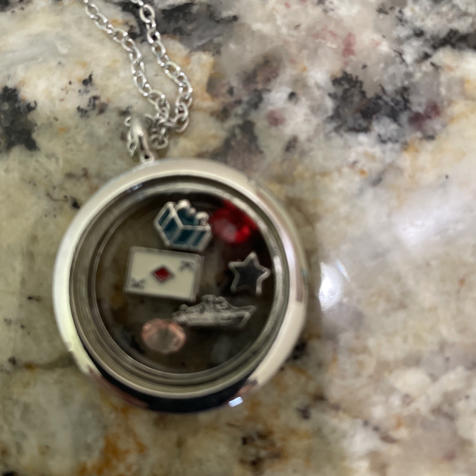 Effy With Love Locket New! 6 Charms!