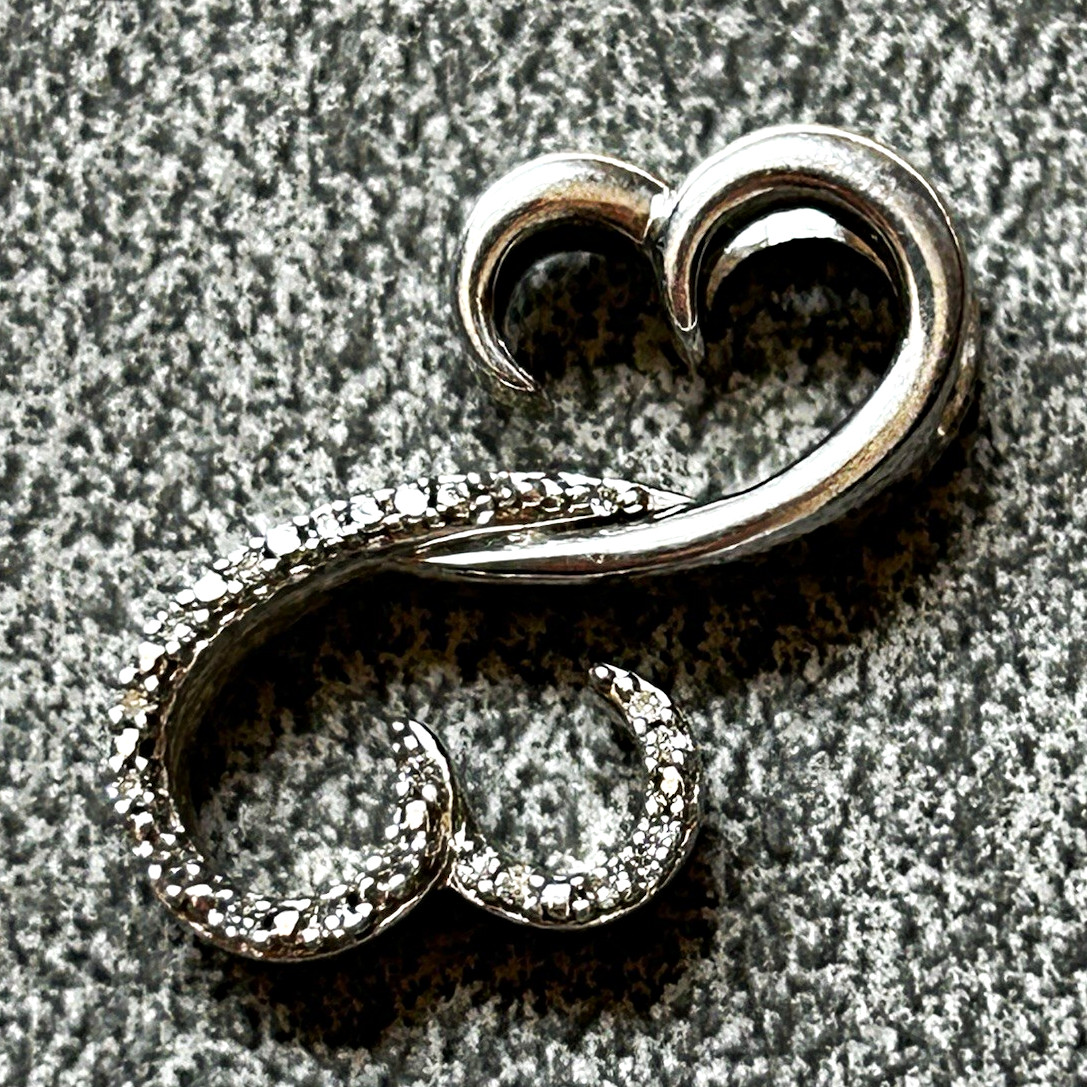 925 open heart infinite pendant for necklaces from sales