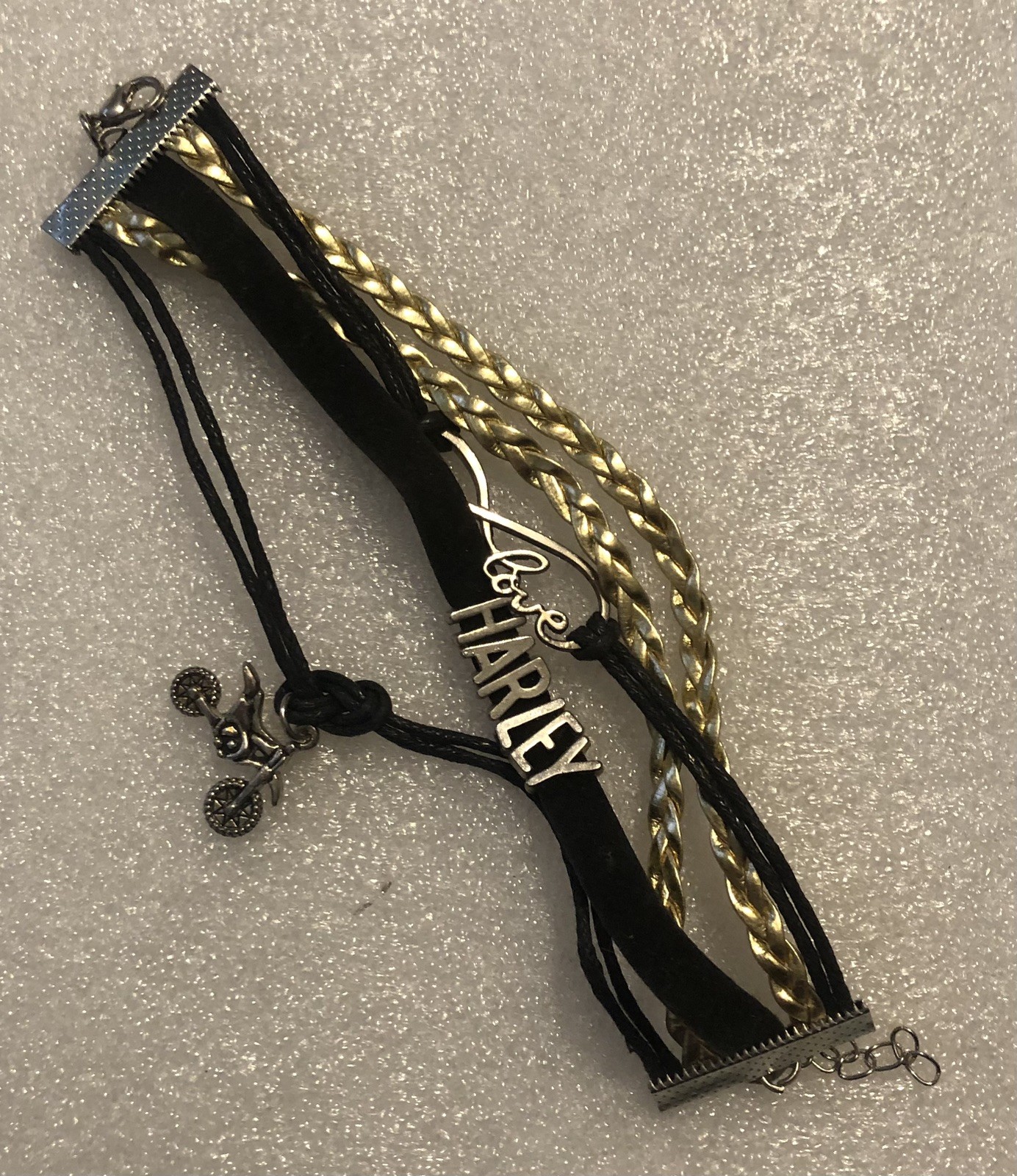 Trendy Love Motorcycles Cuff Bracelet Fashion Jewelry GS1D23