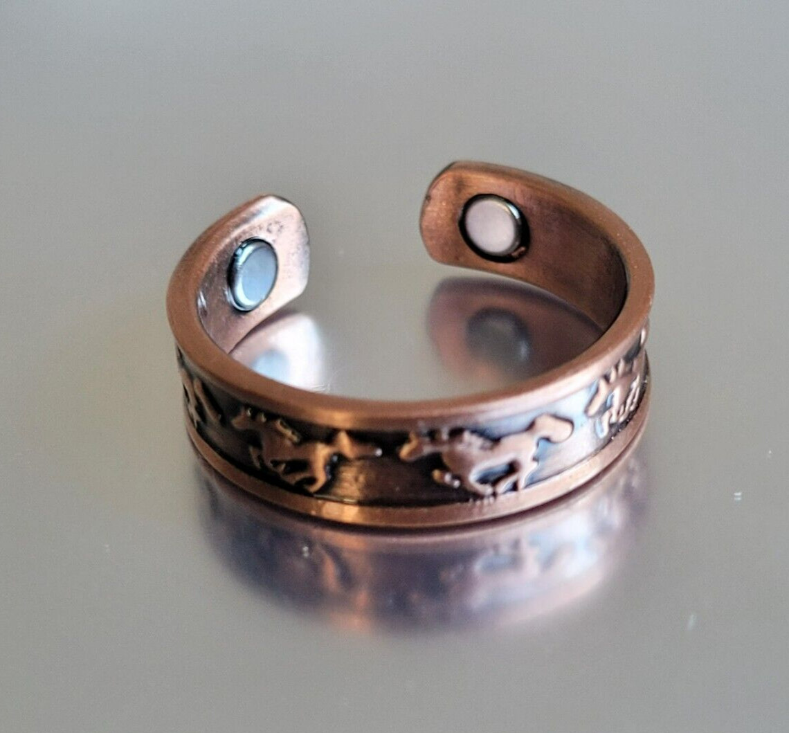 Pure Copper Magnetic Ring – Arthritis Adjustable Ring Horses