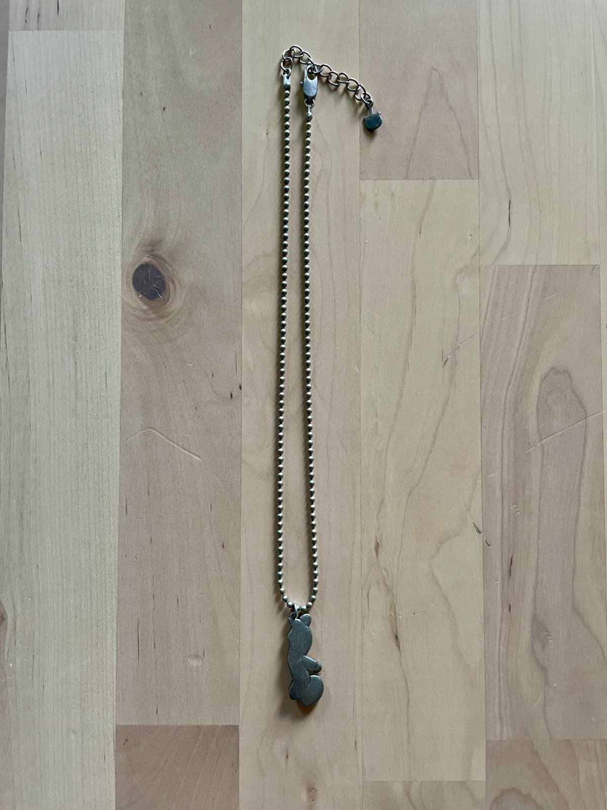Teddy Fresh Bear Besties Best Friends Necklace Left Half NWOT NEW