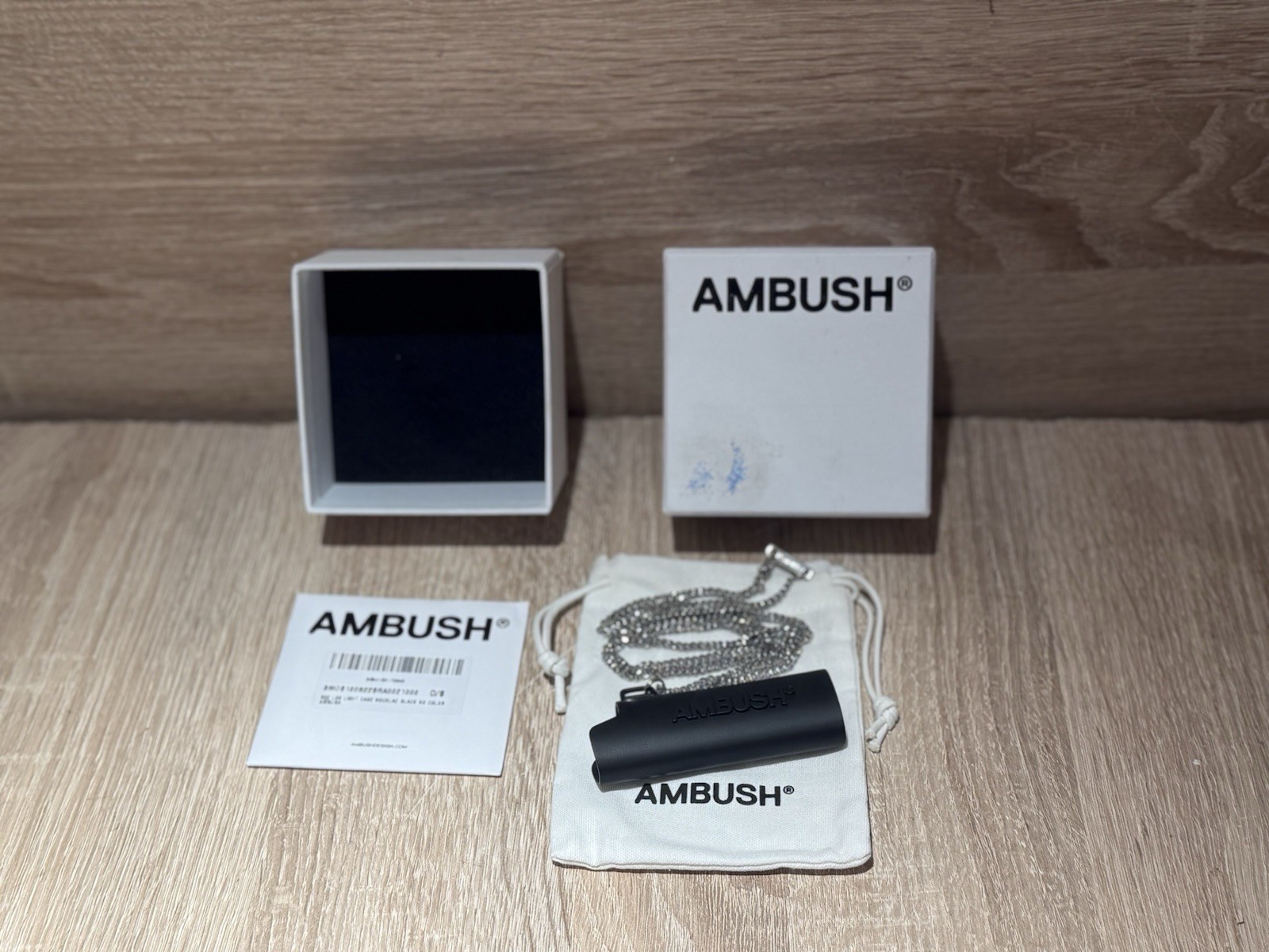 Ambush Lighter Necklace New Boxed Designer Jewellery Quirky Statement Piece (c