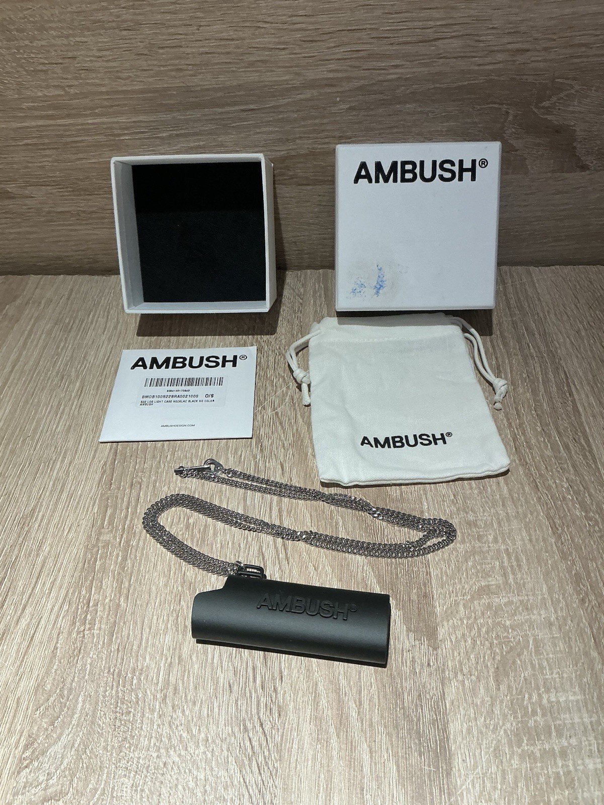 Ambush Lighter Necklace New Boxed Designer Jewellery Quirky Statement Piece (c