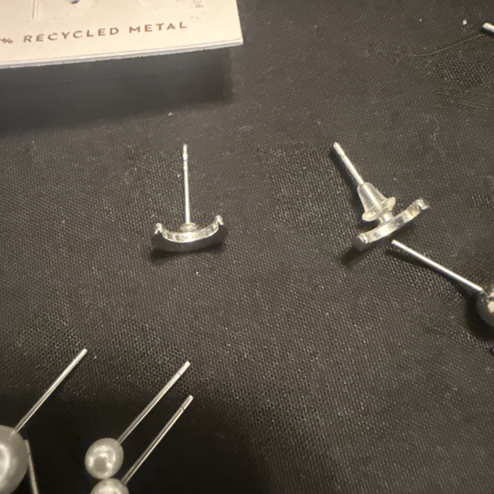 16 Pairs Of Stud Earrings Various Designs See Pics