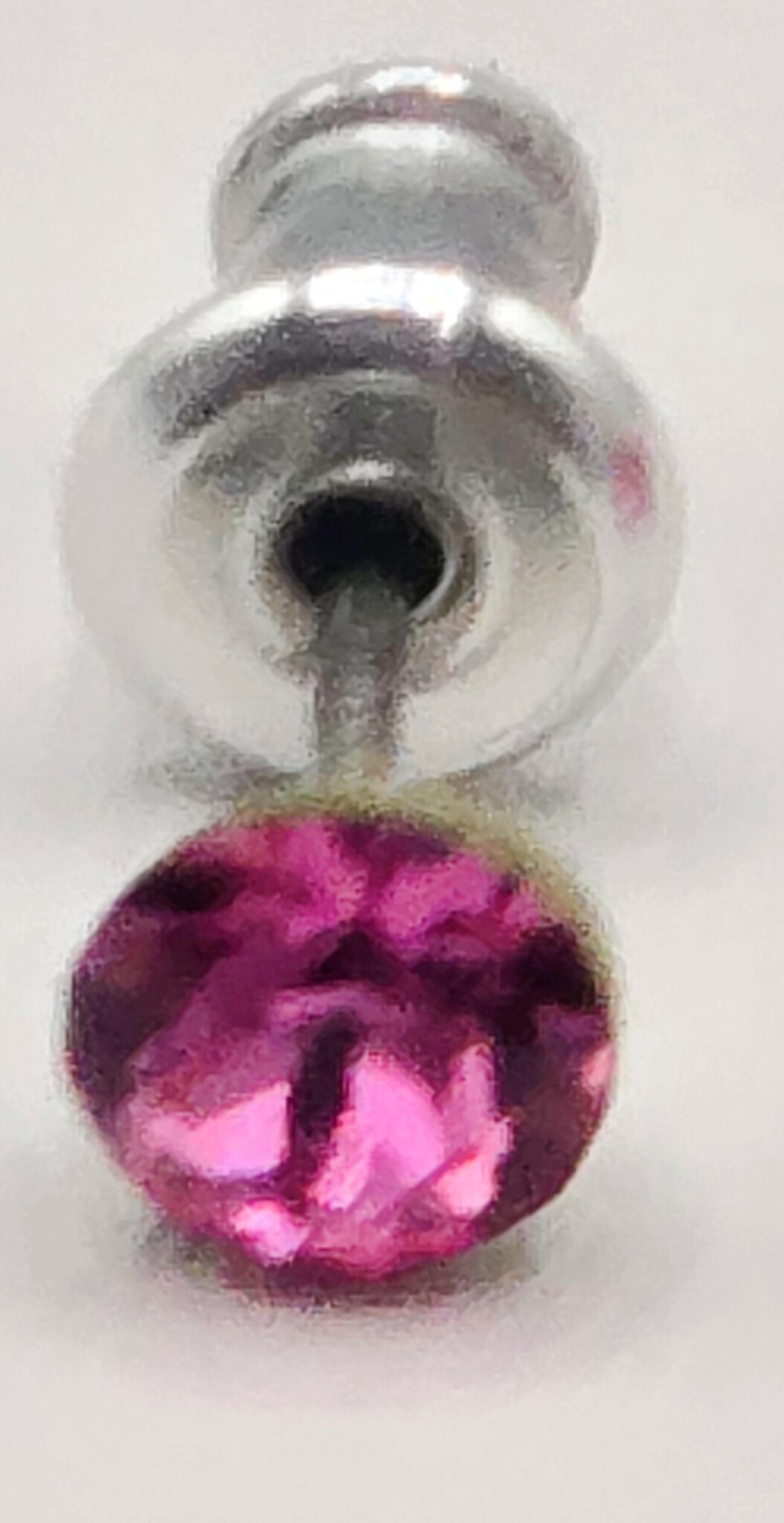Salmon Pink Round Stud Earrings 3mm Crystal Made with Swarovski Elements