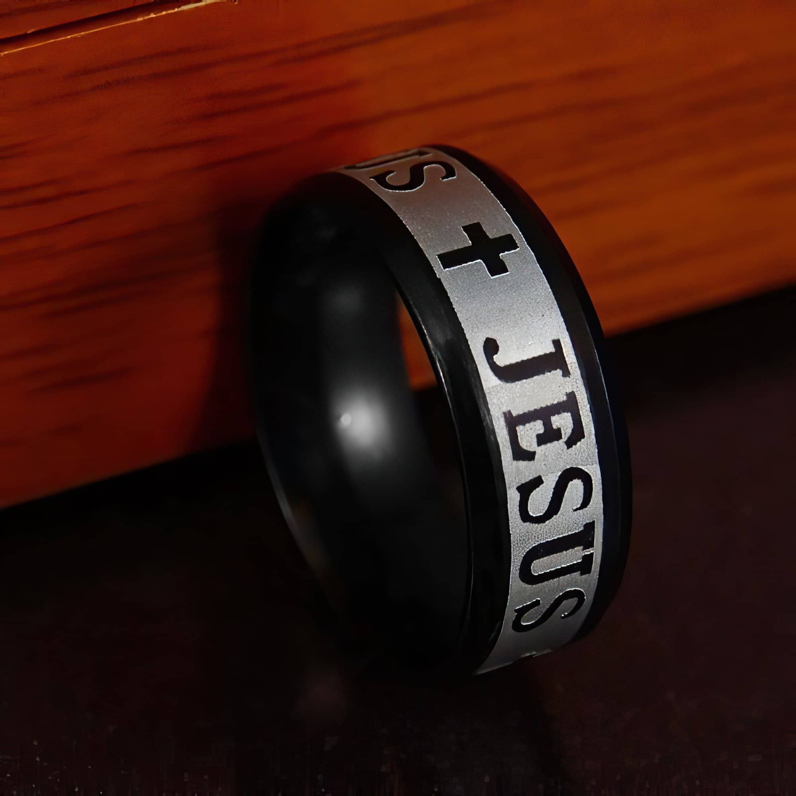Jesus Stainless Steel Rings in 5 Styles Ships Free from the USA