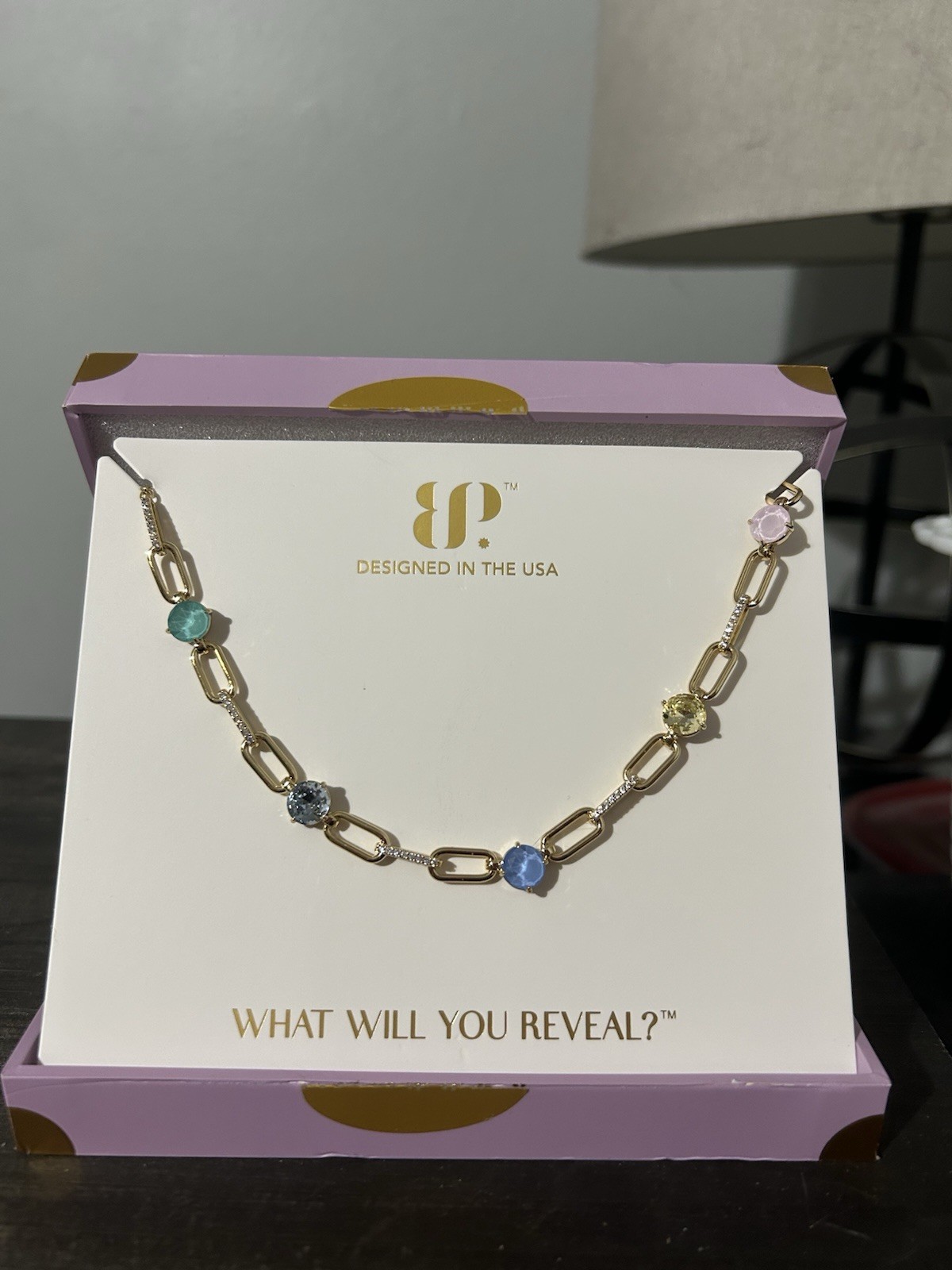 Bomb Party Summer Jewel Candy Santorini Bloom See the World Necklace