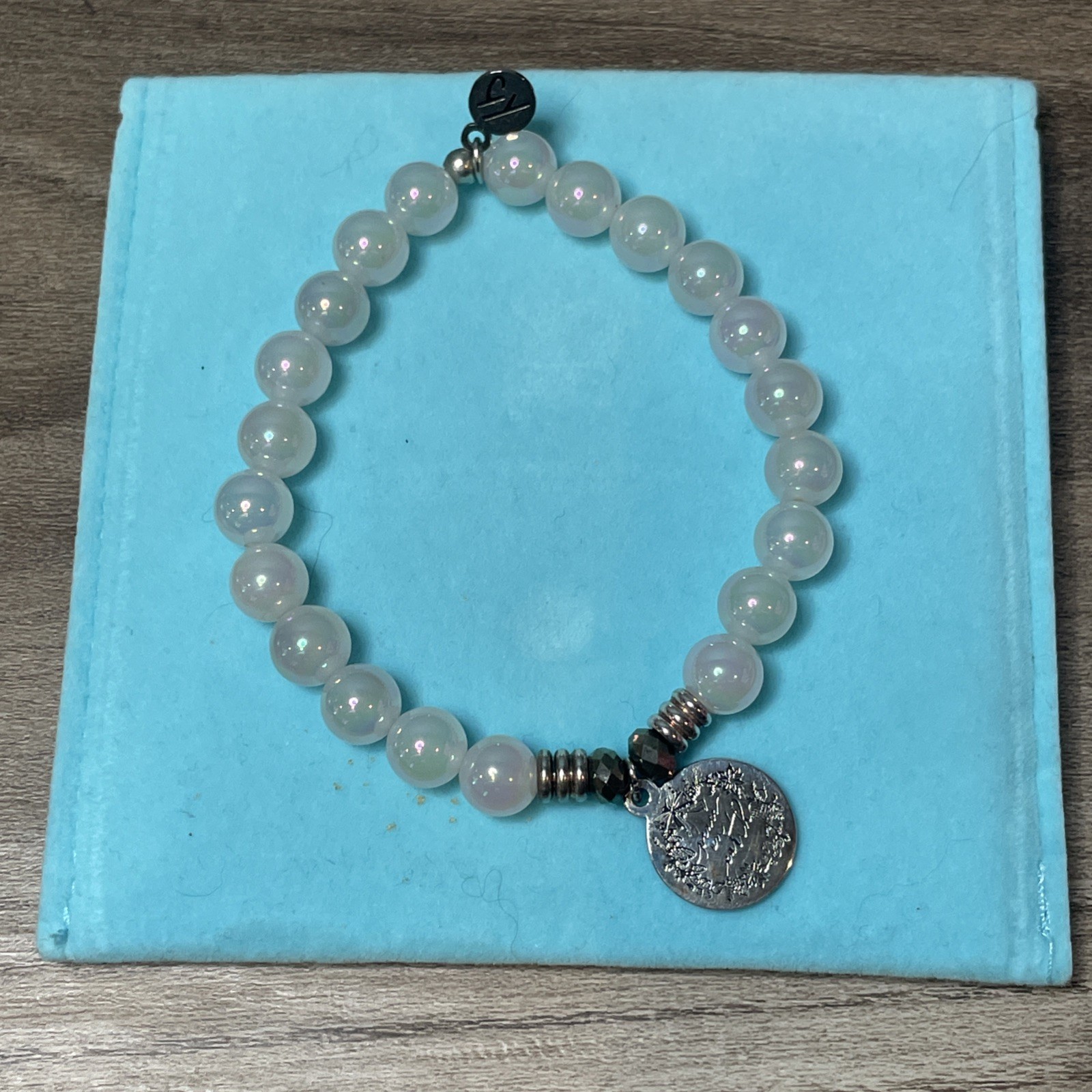 T. Jazelle Bracelets. Lot Of 5. Pre-owned. Snowglobe, One Of a Kind, Feather