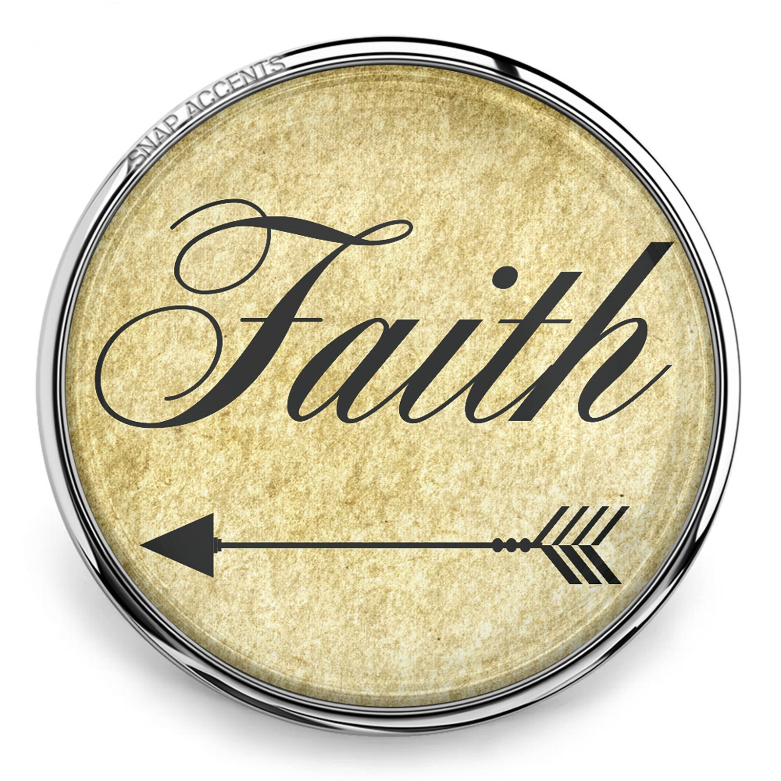 Faith Snap Jewelry Ginger Charm Family Hope 18MM 20MM Interchangeable Button