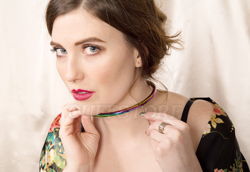 15″ Eternity Rainbow Radiance Day Collar Necklace More Sizes Available