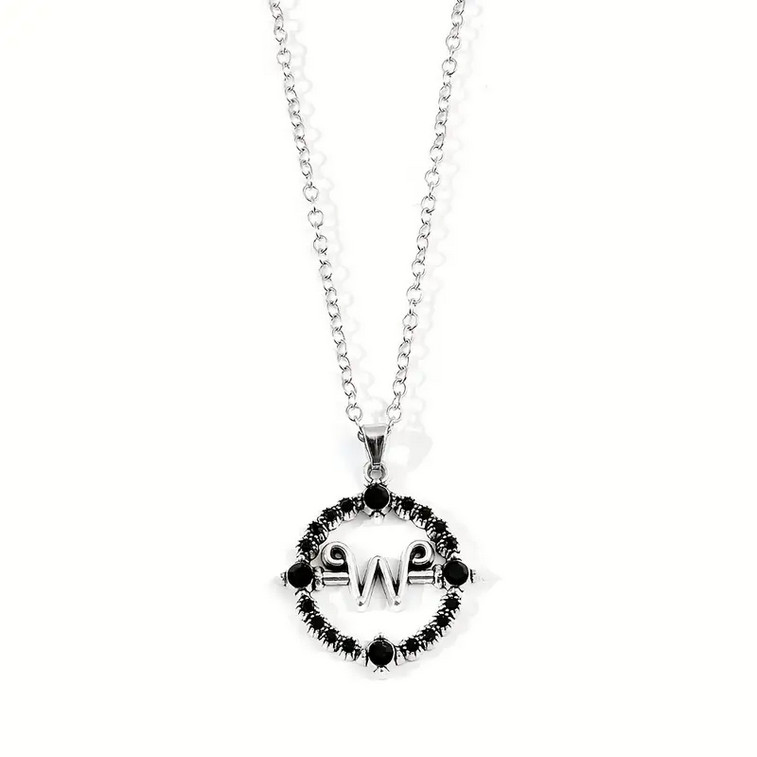 Addams Family Wednesday Necklace Jewelry TV Movie Pendant