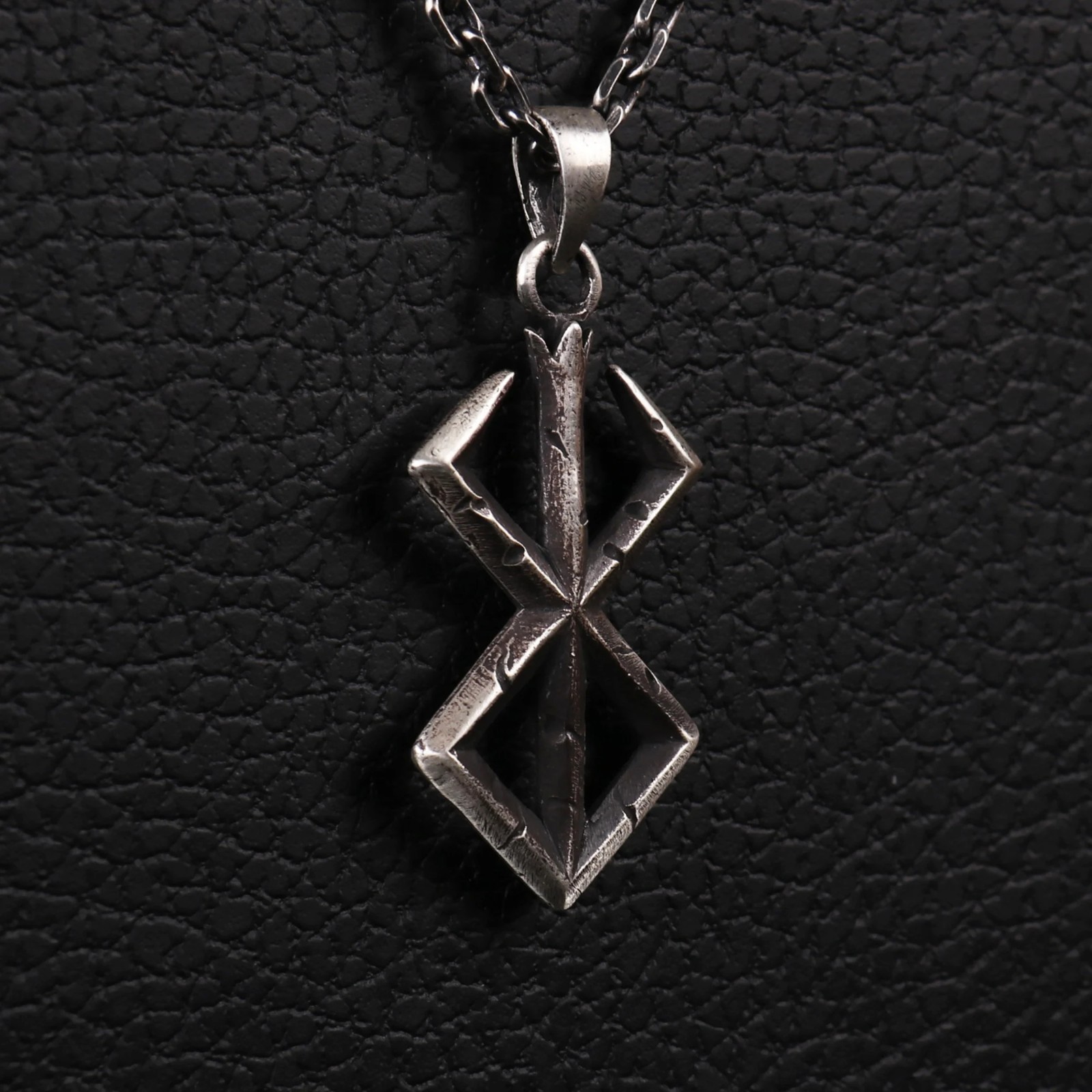 4cm Handmade 925 Sterling Silver Brand Of Sacrifice Pendant Cosplay Necklace