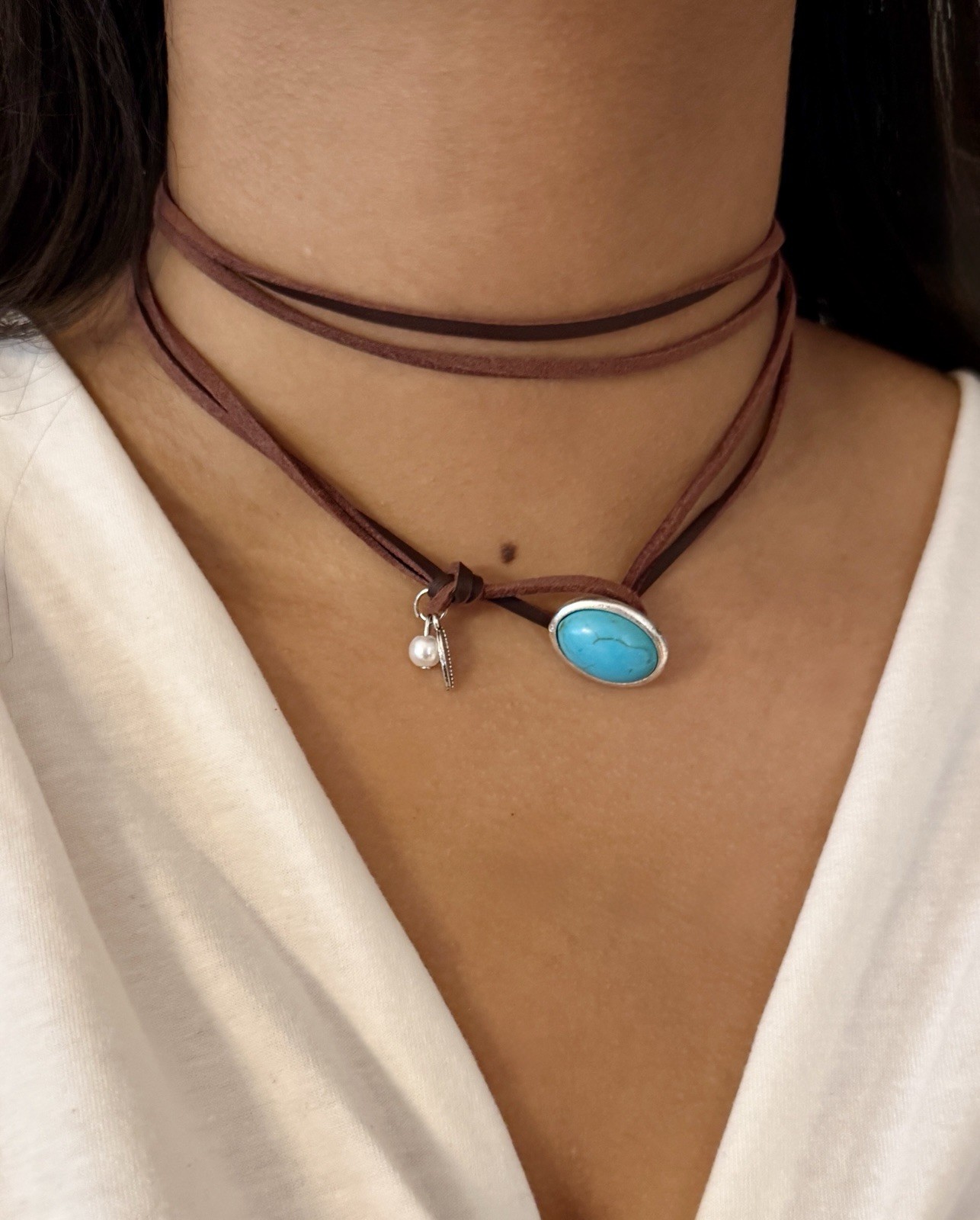 Buy Two Cord Beautiful Necklaces @ $ 35