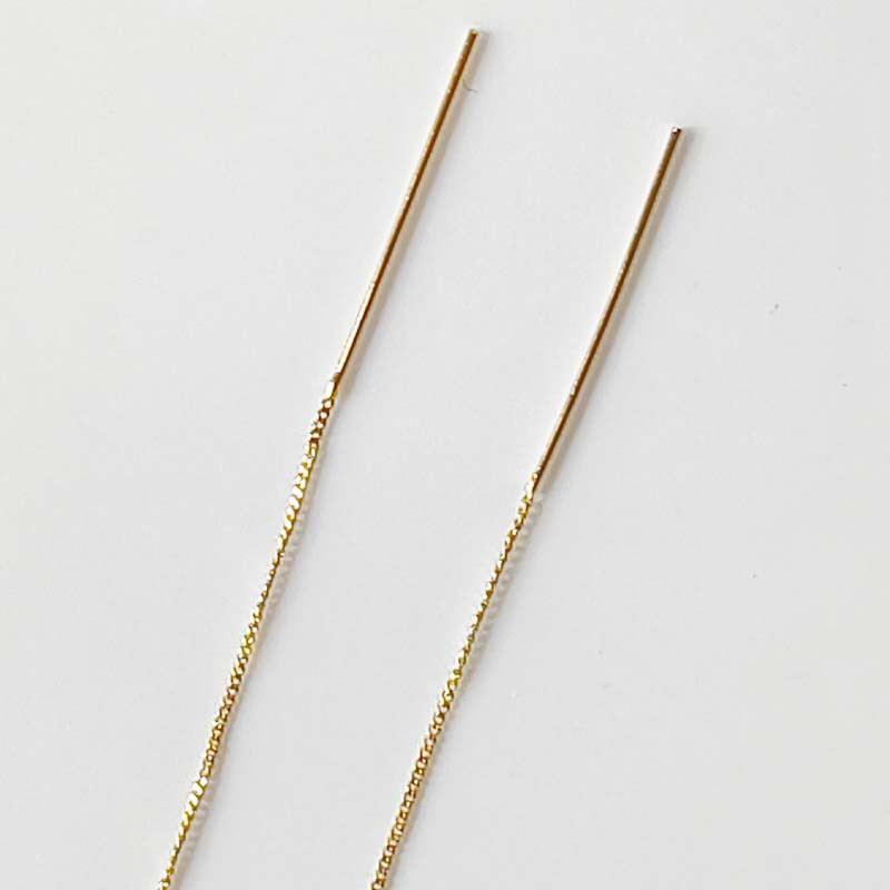 Jenny Bird Brass Threader Drop Earrings Gift Fashion Women Party Holiday Jewelry