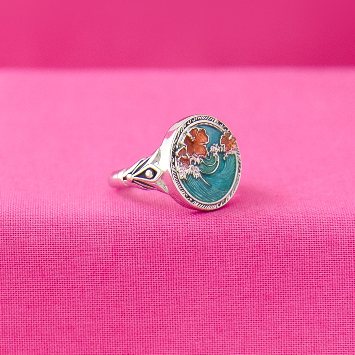 Disney X RockLove NEW ‘Disney Lilo and Stitch’ Ohana Ring – Silver – Size 7