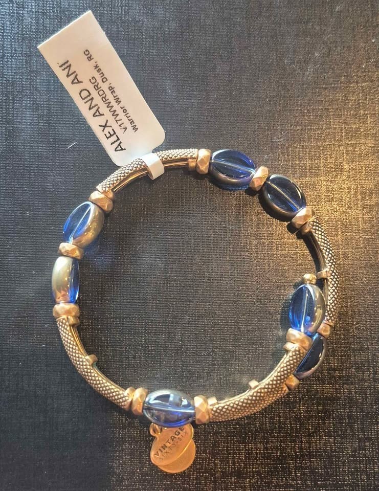 Alex and Ani Warrior Wrap Bracelet, Dusk color