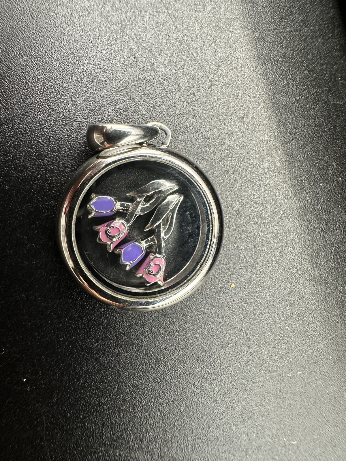 Origami Owl Floating Locket Charm Pendant Lot 4 Round Triangle Rhinestone