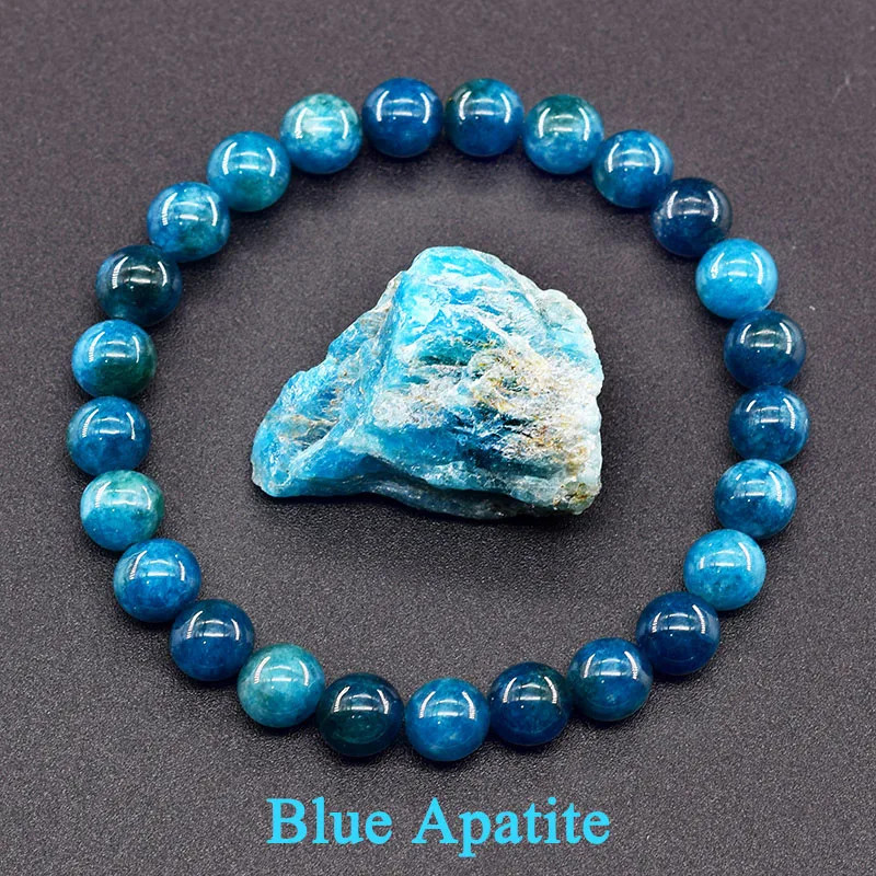 Natural Agate Stone Beaded Bracelet Tree Pattern Round Bead Wrist Jewelry