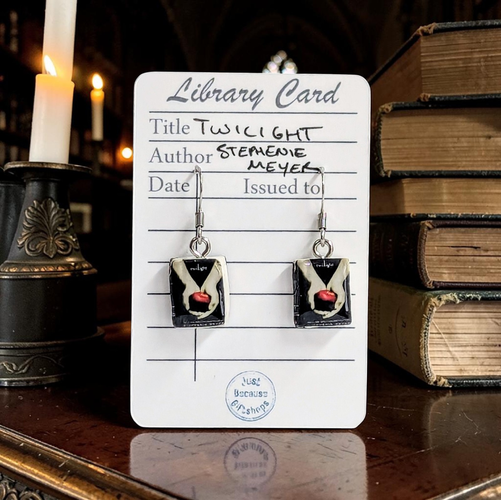 Twilight Mini Book Earrings
