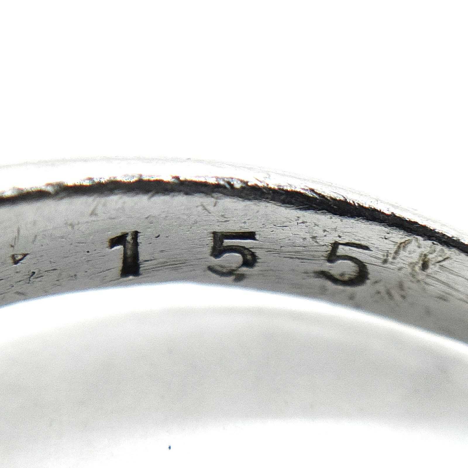 Jewelry Ring Natural Diamond 1.55ct Platinum 2343309