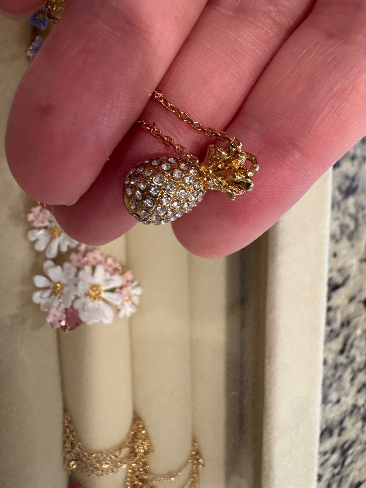 Pineapple Passion Mini Pendant Necklace