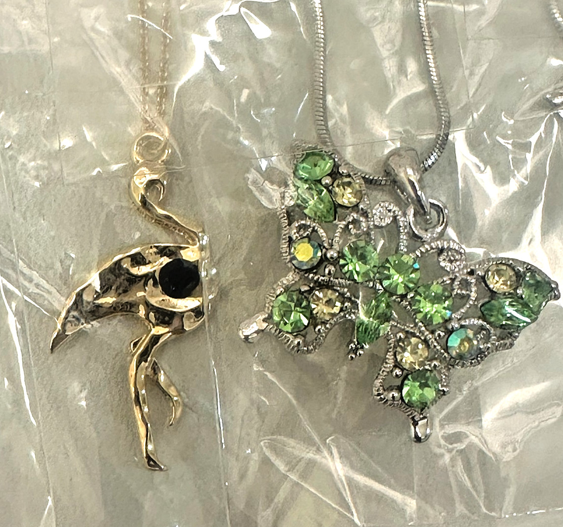 New 20pcs Lot Crystal Charm Pendant Necklaces Jewelry #50 Top Quality